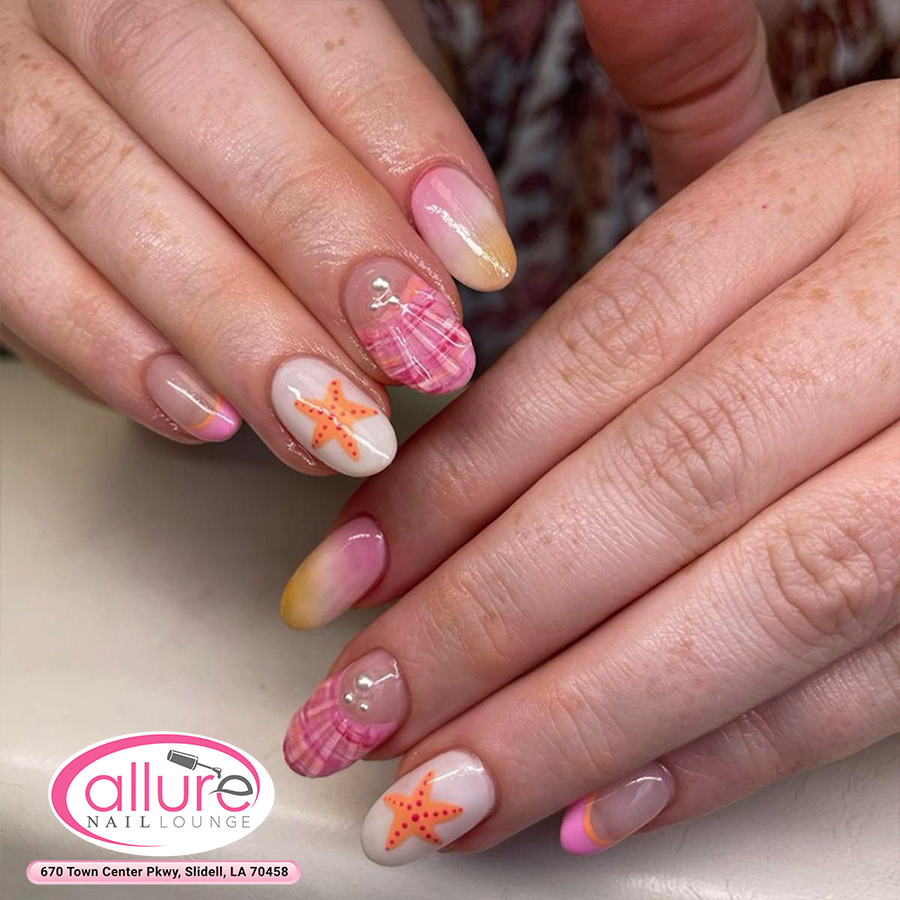 Allure Nail Lounge_Summer nail design